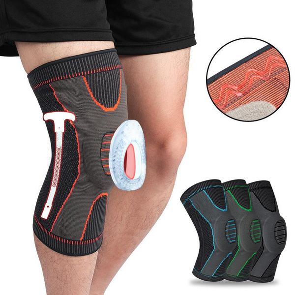 elbow & knee pads 1pc spring support brace for arthritis relief patella protector silicone pad sleeve basketball fitness sports kneepad, Black;gray
elbow & knee pads 1pc spring support brace for arthritis relief patella protector silicone pad sleeve basketball fitness sports kneepad, Black;gray
