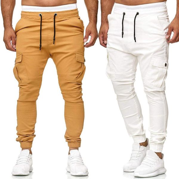 men's pants men 2021 autumn winter casual sweatpants multi-pocket pure color loose sport work cargo streetwear, Black
men's pants men 2021 autumn winter casual sweatpants multi-pocket pure color loose sport work cargo streetwear, Black