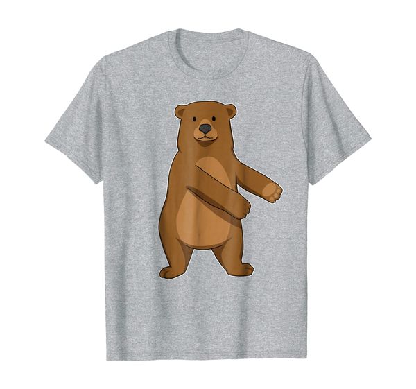 grizzly bear flossing dance funny dancing floss t shirt, White;black
grizzly bear flossing dance funny dancing floss t shirt, White;black