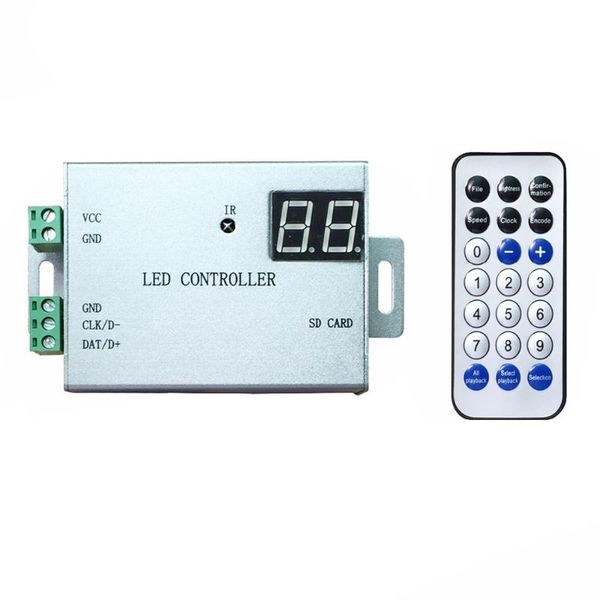 ir wireless remote dmx controller programmable pixel led controller ws2812 ws2811 apa102 dmx512 one port 4096 pixels
ir wireless remote dmx controller programmable pixel led controller ws2812 ws2811 apa102 dmx512 one port 4096 pixels