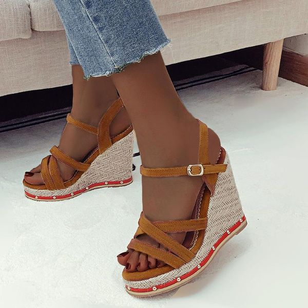 sandals bonjomarisa plush size 50 female solid buckle open toe platform women high wedges vintage casual shoes woman, Black
sandals bonjomarisa plush size 50 female solid buckle open toe platform women high wedges vintage casual shoes woman, Black