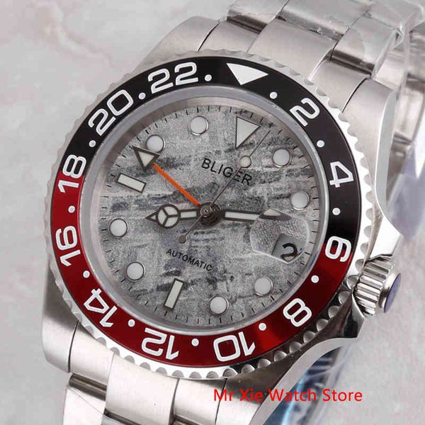mechanical bliger automatic 40 mm watches men luxury sapphire crystal ceramic cloaks games watches light-turning waterproof clocks, Slivery;brown
mechanical bliger automatic 40 mm watches men luxury sapphire crystal ceramic cloaks games watches light-turning waterproof clocks, Slivery;brown
