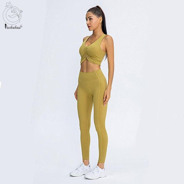 yoga outfits yushuhua 2 pieces set folded shockproof gather bra gym fitness quick-drying leggings women's run sports suit1, White;red
yoga outfits yushuhua 2 pieces set folded shockproof gather bra gym fitness quick-drying leggings women's run sports suit1, White;red