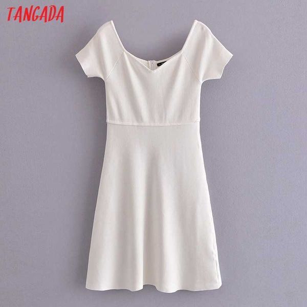 tangada women white knit robe dress off shoulder short sleeve ladies mini dress vestidos sw28 210609, Black;gray
tangada women white knit robe dress off shoulder short sleeve ladies mini dress vestidos sw28 210609, Black;gray