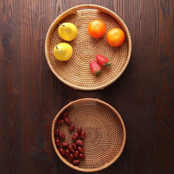 storage baskets rattan snack tray with handle round basket hand woven home decor bread fruit food display room organizer oct12 21
storage baskets rattan snack tray with handle round basket hand woven home decor bread fruit food display room organizer oct12 21