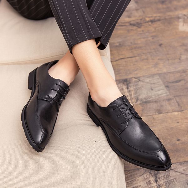 oxford pu leather men dress shoes police wholesale brand wedding office shoes 2021 classic derbies grey men flats loafer, Black
oxford pu leather men dress shoes police wholesale brand wedding office shoes 2021 classic derbies grey men flats loafer, Black