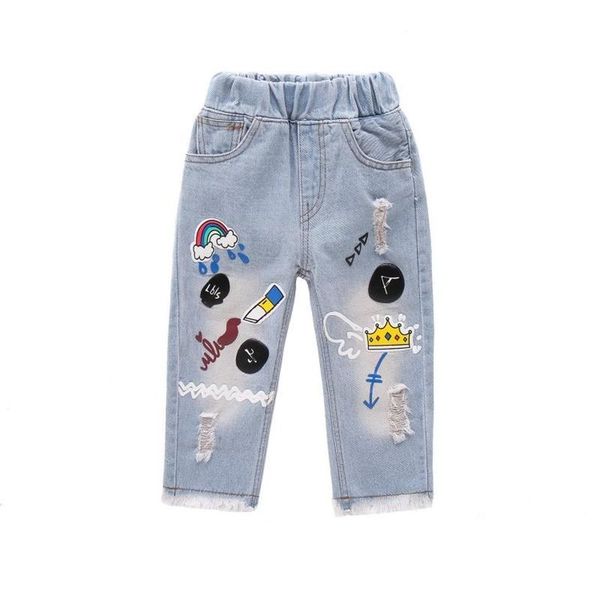 jeans wlg boys girls kids jean spring autumn denim blue cartoon ripped trousers baby casual all match for 1-6 years
jeans wlg boys girls kids jean spring autumn denim blue cartoon ripped trousers baby casual all match for 1-6 years