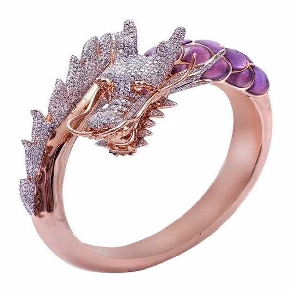 wedding rings fashion unique style pink color dragon animal ring women engagement band party jewelry gift size 6-10, Slivery;golden
wedding rings fashion unique style pink color dragon animal ring women engagement band party jewelry gift size 6-10, Slivery;golden