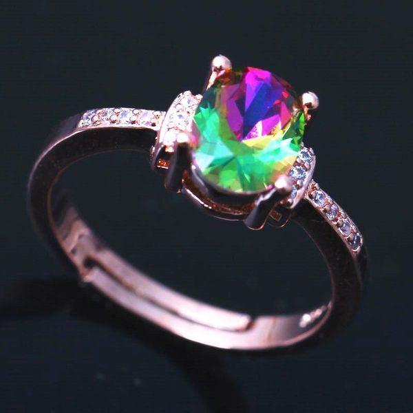 wedding rings rose gold color woman ring temperament female wild fashion inlaid colorful crystal zircon opening hand jewelry, Slivery;golden
wedding rings rose gold color woman ring temperament female wild fashion inlaid colorful crystal zircon opening hand jewelry, Slivery;golden