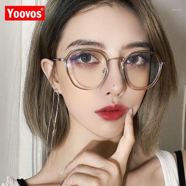 yoovos 2021 glasses frame women retro eyeglasses for optics eyewear brand anti blue light clear spectacle lens fashion sunglasses frames1, Black
yoovos 2021 glasses frame women retro eyeglasses for optics eyewear brand anti blue light clear spectacle lens fashion sunglasses frames1, Black