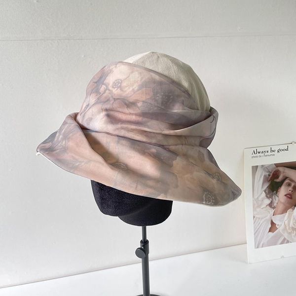 wide brim hats 202107-may-2508744 flower grace sunshade street lady bucket cap women leisure hat, Blue;gray
wide brim hats 202107-may-2508744 flower grace sunshade street lady bucket cap women leisure hat, Blue;gray