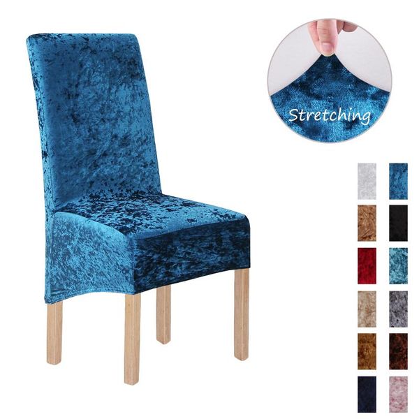 chair covers style crushed velvet fabric stretchable xl for dining chairs wedding banquet party protective slipcover
chair covers style crushed velvet fabric stretchable xl for dining chairs wedding banquet party protective slipcover