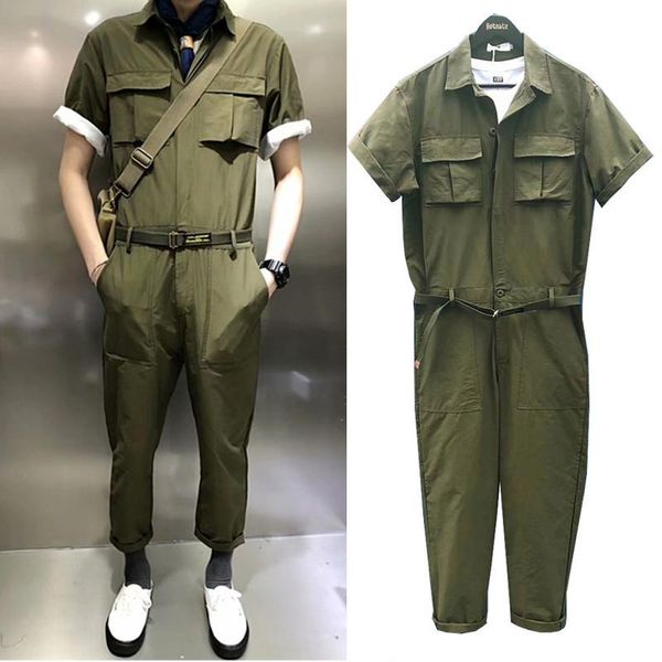 men's tracksuits jumpsuits fashion brand short sleeve one piece male rompers clothes streetwear playsuits men cotton cargo pants plus s, Gray
men's tracksuits jumpsuits fashion brand short sleeve one piece male rompers clothes streetwear playsuits men cotton cargo pants plus s, Gray