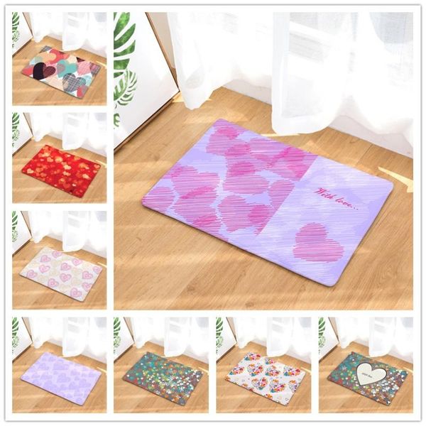 carpets nordic style flannel love pattern digital printing mats kitchen absorbent non-slip floor home decoration carpet livingroom
carpets nordic style flannel love pattern digital printing mats kitchen absorbent non-slip floor home decoration carpet livingroom