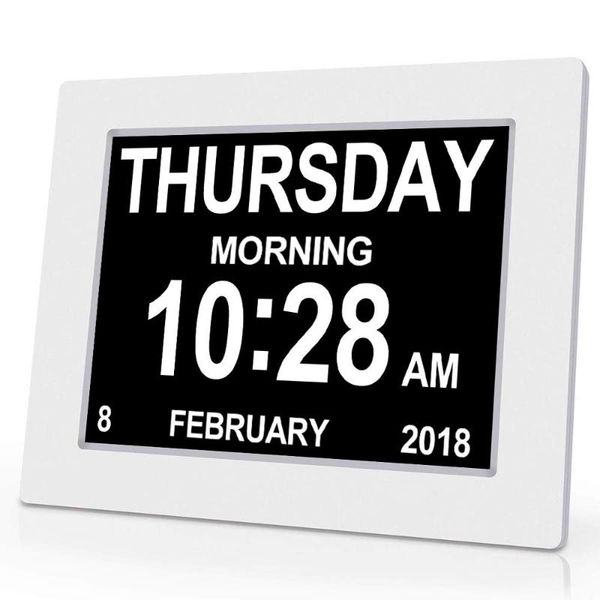 desk & table clocks led digital clock calendar day home decor day/week/month/year for adolescent/ elderly dementia/vision impairment support
desk & table clocks led digital clock calendar day home decor day/week/month/year for adolescent/ elderly dementia/vision impairment support
