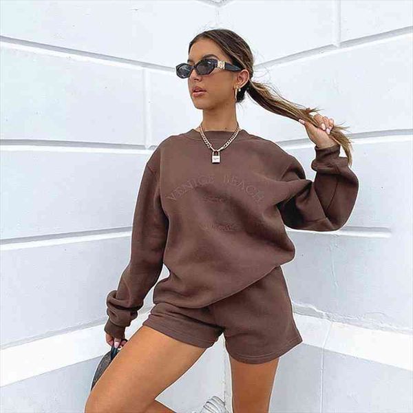 winter casual fashion loose sweater women tracksuits set solid color warm tracksuit thicken streetwear long sleeve clothing sport suit, Gray
winter casual fashion loose sweater women tracksuits set solid color warm tracksuit thicken streetwear long sleeve clothing sport suit, Gray