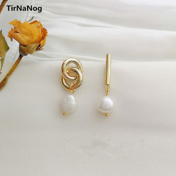 stud asymmetric baroque pearl earrings fashion temperament metal bohemia geometric women jewelry gifts, Golden;silver
stud asymmetric baroque pearl earrings fashion temperament metal bohemia geometric women jewelry gifts, Golden;silver