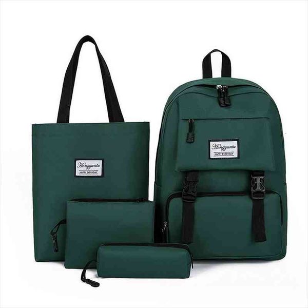 4 piece set casual school bags backpack for teenager girl nylon women children student shoulder mochilas
4 piece set casual school bags backpack for teenager girl nylon women children student shoulder mochilas