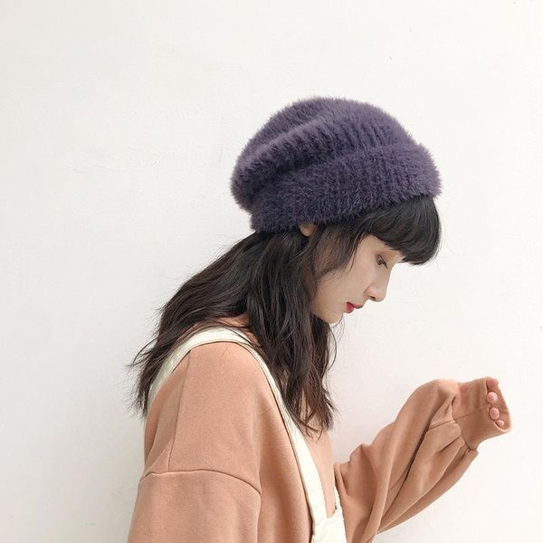 beanie/skull caps japanese style autumn and winter soft plush wool hat men's women's casual warm earmuffs knitted hats, Blue;gray
beanie/skull caps japanese style autumn and winter soft plush wool hat men's women's casual warm earmuffs knitted hats, Blue;gray