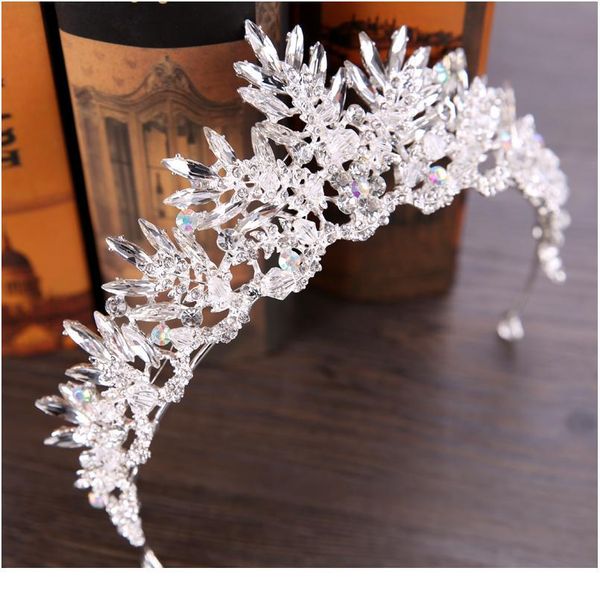 trendy wedding crown accessories baroque silver color rhinestone crystal bridal crown headdress wedding hair accessori qylqdq
trendy wedding crown accessories baroque silver color rhinestone crystal bridal crown headdress wedding hair accessori qylqdq
