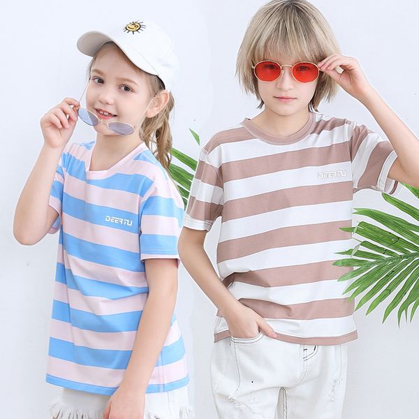 children's korean bottomed t-shirt striped summer size 120-170 modal crew neck home short sleeve, Black;white
children's korean bottomed t-shirt striped summer size 120-170 modal crew neck home short sleeve, Black;white