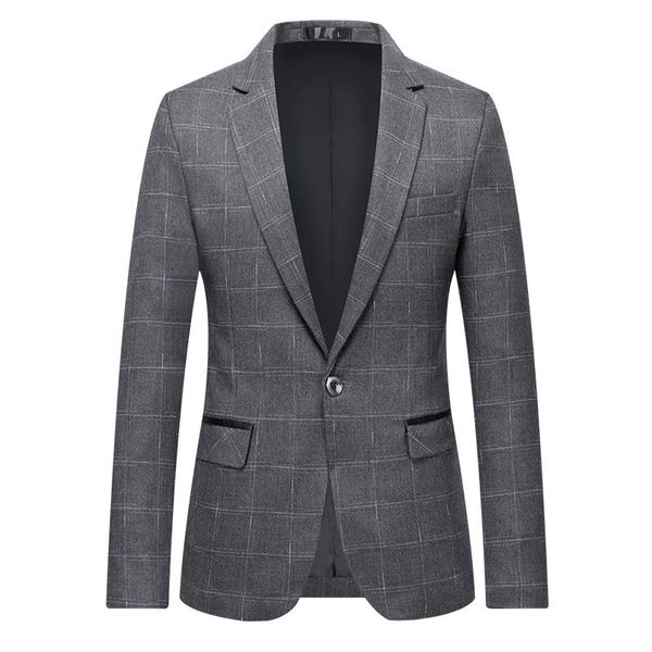 men's suits & blazers men's blazer british's style casual slim fit suit jacket autumn/winter male plaid men coat terno masculin, White;black
men's suits & blazers men's blazer british's style casual slim fit suit jacket autumn/winter male plaid men coat terno masculin, White;black