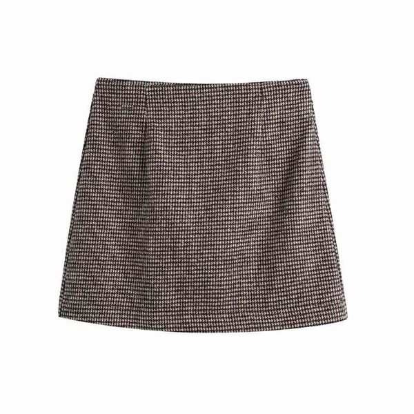 vintage women brown plaid skirts fashion ladies high waist skirt streetwear female chic a-line mini 210527, Black
vintage women brown plaid skirts fashion ladies high waist skirt streetwear female chic a-line mini 210527, Black