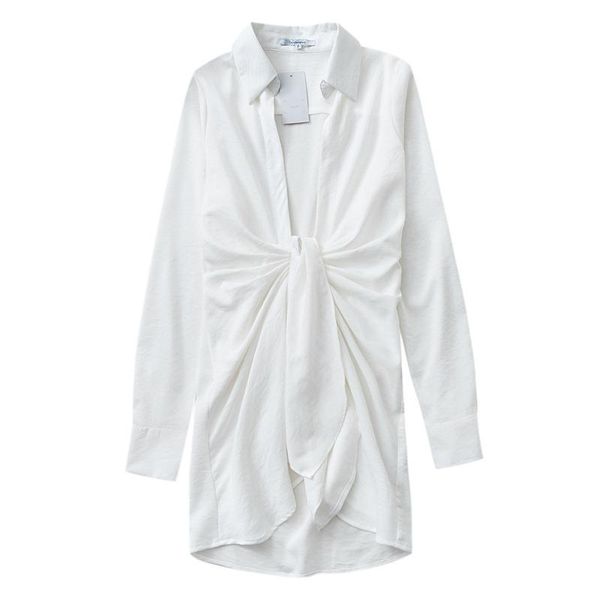 casual dresses shirt dress women summer beach mini elegant bandage ruched ladies deep v neck white knot robe femme 2021, Black;gray
casual dresses shirt dress women summer beach mini elegant bandage ruched ladies deep v neck white knot robe femme 2021, Black;gray