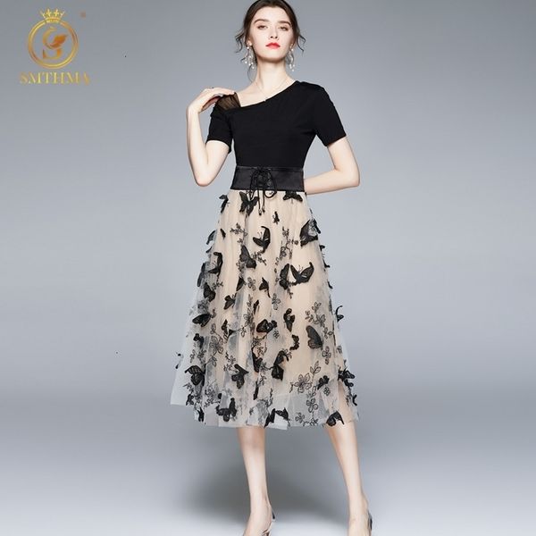 casual dresses 2021 fashion summer woman's ladies three-dimensional butterfly mesh embroidery short sleeve es 1pi8, Black;gray
casual dresses 2021 fashion summer woman's ladies three-dimensional butterfly mesh embroidery short sleeve es 1pi8, Black;gray
