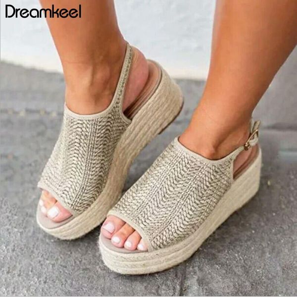 sandals women retro platform feminin heels sandal for wedge shoes peep toe femme summer y, Black
sandals women retro platform feminin heels sandal for wedge shoes peep toe femme summer y, Black