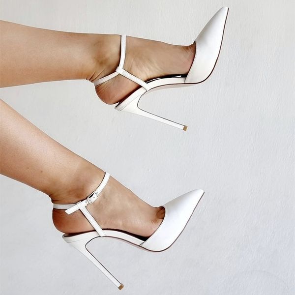 lady casual designer women shoes white patent leather pointy toe stiletto stripper shallow high heels sandals large size 44, Black
lady casual designer women shoes white patent leather pointy toe stiletto stripper shallow high heels sandals large size 44, Black