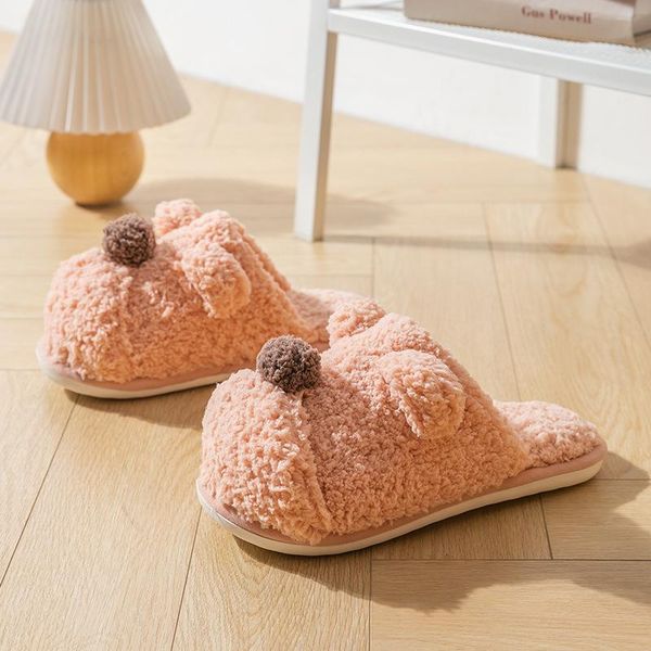 slippers cotton women's fall/winter indoor warm lazy shoes lovers flat-bottom non-slip comfortable plush cartoon, Black
slippers cotton women's fall/winter indoor warm lazy shoes lovers flat-bottom non-slip comfortable plush cartoon, Black