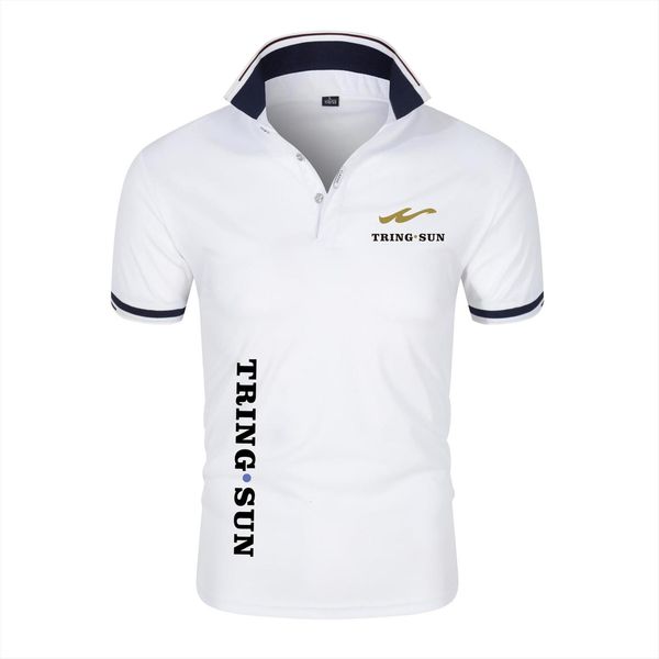 summer spot shirt high men polos quality, short sleeved lapel slim fit casual business social, White;black
summer spot shirt high men polos quality, short sleeved lapel slim fit casual business social, White;black