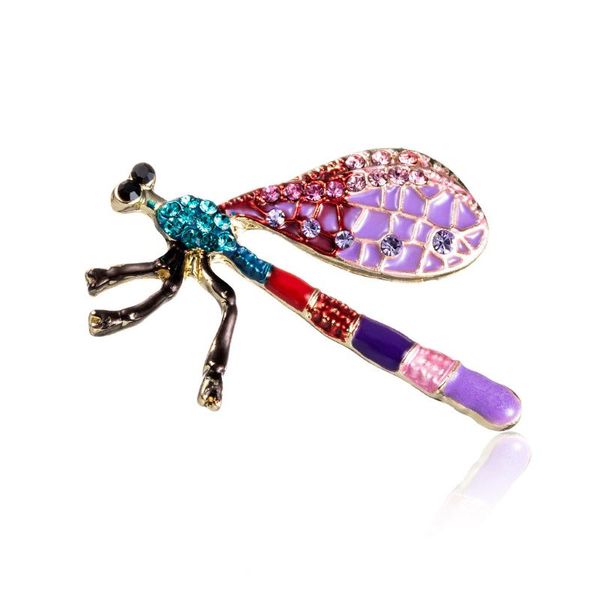 pins, brooches fashionable temperament color dragonfly brooch wild lady insect clothing accessories, Gray
pins, brooches fashionable temperament color dragonfly brooch wild lady insect clothing accessories, Gray