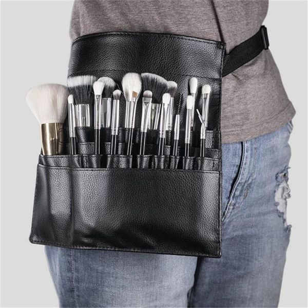 storage bags 2021/multi-function large capacity black pu cosmetic bag waist makeup brush with belt for professional artist
storage bags 2021/multi-function large capacity black pu cosmetic bag waist makeup brush with belt for professional artist