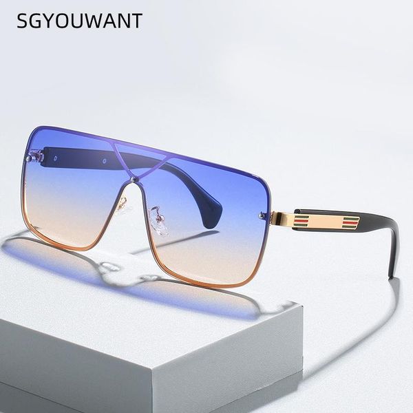 sunglasses sgyouwant fashion one women's trend large frame one-piece glasses personality versatile box men's, White;black
sunglasses sgyouwant fashion one women's trend large frame one-piece glasses personality versatile box men's, White;black