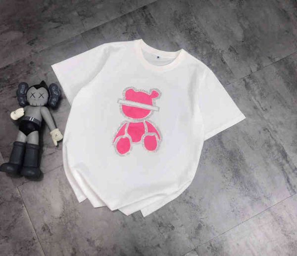 2022 factory wholesale new korean flocking diamond women's short round neck t-shirt soft cotton half sleeve leisure aging, White
2022 factory wholesale new korean flocking diamond women's short round neck t-shirt soft cotton half sleeve leisure aging, White
