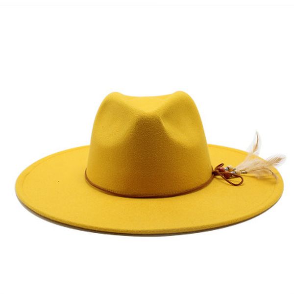 2021 new fedora big brim 9.5m solid color band belt rope feather luxury panama jazz caps formal outdoor winter hats women 2wj9, Blue;gray
2021 new fedora big brim 9.5m solid color band belt rope feather luxury panama jazz caps formal outdoor winter hats women 2wj9, Blue;gray