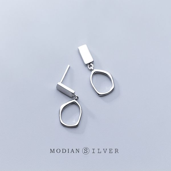 modian classic irregular oval dangle for women pure 925 sterling silver simple geometric square earring fine jewelry, Golden
modian classic irregular oval dangle for women pure 925 sterling silver simple geometric square earring fine jewelry, Golden