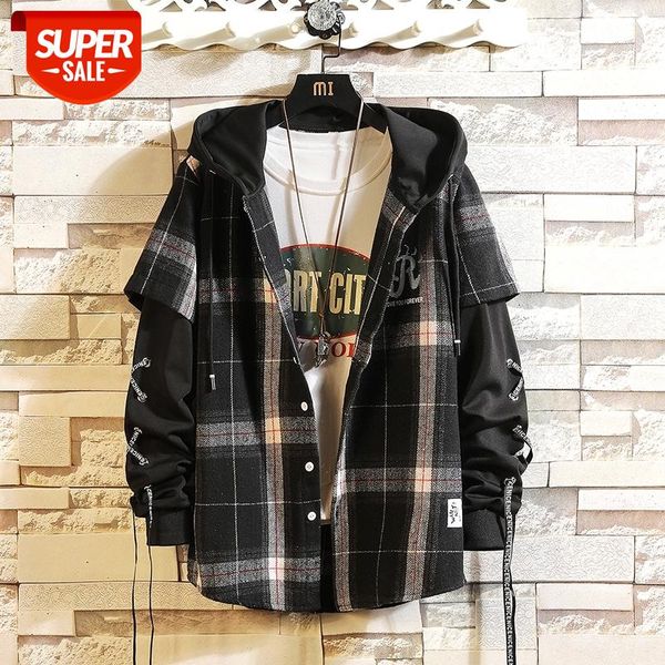 2021 new arrived plaid hoodie sweatshirt men flannel fleece style hip hop high street casual cardigan long-sleeved #ze2c, Black
2021 new arrived plaid hoodie sweatshirt men flannel fleece style hip hop high street casual cardigan long-sleeved #ze2c, Black