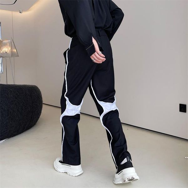 men's pants straight spring and autumn classic dark personality color design fashion leisure loose, Black
men's pants straight spring and autumn classic dark personality color design fashion leisure loose, Black