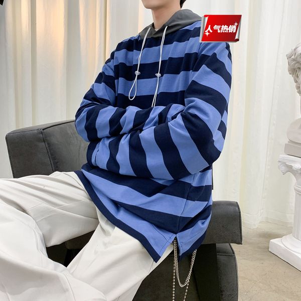 2021 new autumn men's cotton casual hooded hoodies striped printing pullover fashion loose coats 4 color sweatshirts size m-2xl vzpc, Black
2021 new autumn men's cotton casual hooded hoodies striped printing pullover fashion loose coats 4 color sweatshirts size m-2xl vzpc, Black