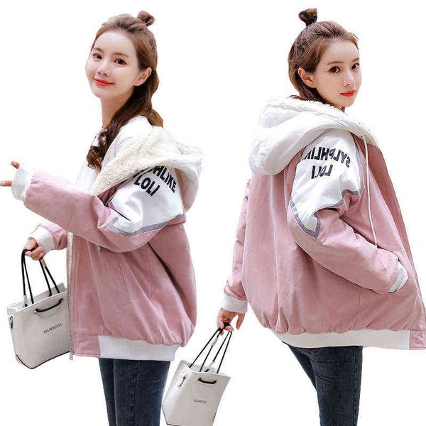 plush thickened coat girls autumn and winter 2021 junior high school students korean loose versatile lamb wool, Black;brown
plush thickened coat girls autumn and winter 2021 junior high school students korean loose versatile lamb wool, Black;brown