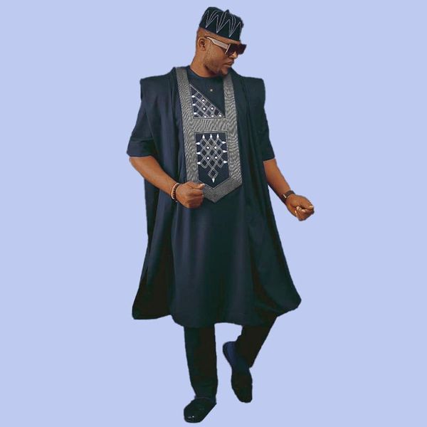 ethnic clothing h&d african traditional 3 pcs suit agbada for men embroidery dashiki boubou shirt pants set ramadan muslim thobe white, Red
ethnic clothing h&d african traditional 3 pcs suit agbada for men embroidery dashiki boubou shirt pants set ramadan muslim thobe white, Red