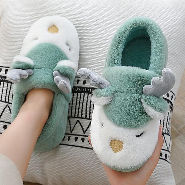 slippers winter warm house fur for women cute deer animal bedroom plush shoes non-slip indoor couples men furry, Black
slippers winter warm house fur for women cute deer animal bedroom plush shoes non-slip indoor couples men furry, Black