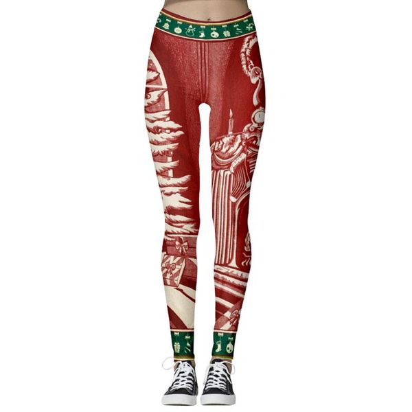 fashion women high waist christmas pants casual printed long trousers leggings female fittness activewear elastic yoga pants, White;red
fashion women high waist christmas pants casual printed long trousers leggings female fittness activewear elastic yoga pants, White;red