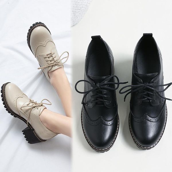 dress shoes yqbtdl spring autumn 2021 black block heels platform brogue lace up goth women high heel ladies pumps large size 34-45
dress shoes yqbtdl spring autumn 2021 black block heels platform brogue lace up goth women high heel ladies pumps large size 34-45