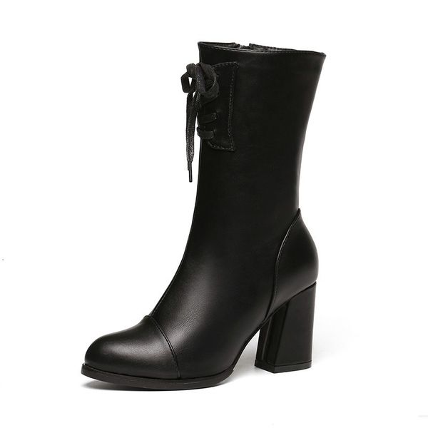 boots women's boots with zipper and ankle, high-heeled shoes, medium size, autumn winter, brkr, Black
boots women's boots with zipper and ankle, high-heeled shoes, medium size, autumn winter, brkr, Black