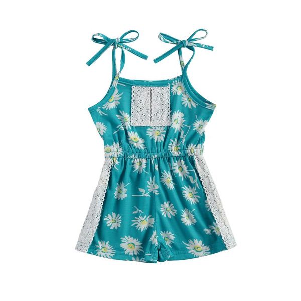 kids girls strap sleeveless romper jumpsuit, one pieces daisy printed lace patchwork short playsuit 2-6years, Blue
kids girls strap sleeveless romper jumpsuit, one pieces daisy printed lace patchwork short playsuit 2-6years, Blue