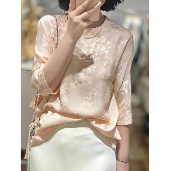 ethnic clothing 2021 chinese style silk blouse traditional retro improved round neck women graceful comfortable fabric, Red
ethnic clothing 2021 chinese style silk blouse traditional retro improved round neck women graceful comfortable fabric, Red